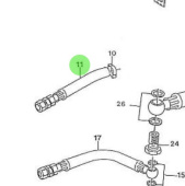 Nanni Diesel 970300995 - Fuel Supply Hose Assembly for Fuel Filter