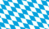 Allpa Bayern Flag 20x30cm