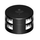 Lopolight 201-011KLST-FB-B - Navigation Light 3NM 225° White, Masthead, Double, Black w/FB Base