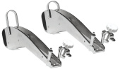 Osculati AISI 316 Stainless Steel Anchor Bow Roller with Double Sheave – For Delta, Bruce® & Trefoil® Anchors