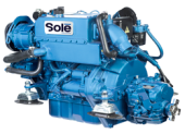 Solé Marine Diesel Engine Mini 44 With Technodrive Gear Box TM345, R=2.00:1