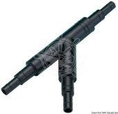 Osculati Universal Plastic Pipe Adapter Set for 3/4", 1" and 1-1/2" Piping – 20/25/38 mm Hose Connections