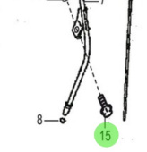 Nanni Diesel 970316123 - Flange Bolt for Oil Pan Assembly