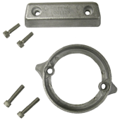 Allpa Aluminum Anode Kit Navalloy, Volvo 290 Dual Prop