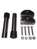 Allpa Stainless Steel Set Distance Holders + Mounting Fittings For Bathing Ladder