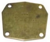 Jabsco 6791-1100 - Marine Boat Pump End Plate Cover