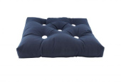 ARC Marine Outdoor Seat Navy With White Buttons Single