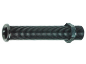 Nuova Rade 43499 - Thru-Hull Threaded with Standard Flange Black Length 155mm