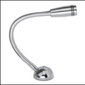 Foresti & Suardi 7540.C.4000 - Perseus O Wall Reading Light White 10/30 VDC 4000 °K 2W Chrome