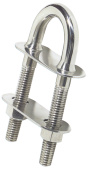 Osculati 39.127.14 - U-Bolt Conic Fittings Mirror-Polished Stainless Steel 200 x 15,