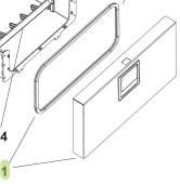 Isotherm SGC00481AA – Silver Complete Door for DR30 Drawer Refrigerator