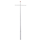 Aluminium Tapered Lighting Mast 6m