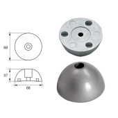 E. Polipodio OG058 Zinc Flex-Fold Shaft Anode Ø68 x 37 mm