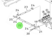Nanni Diesel 970313628 - Fuel Tube for Nozzle Holder and Glow Plug