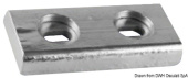Osculati Zinc Bolt-On Sacrificial Anodes with Rubber Plate