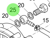Steyr 11862 - Ring Fitting DN4:6 to DIN 7642-A2C
