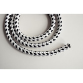 Corderie Lancelin 16-Plait Polyester Mooring Rope White/Black