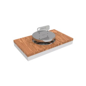 Elka 70_FTP_KEY - Spare Screw Cap With Key For Deck Shower Holder