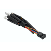 VDO A2C59510852 - Adapter Cable for 52 mm 5 x AMP taps, 6.3 mm 2 x AMP taps, 2.8 mm
