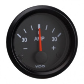 VDO 190-037-001C - Cockpit International Ammeter Gauge 52 mm 30A