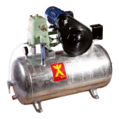 Speck Pressurized Water System PM10 + 200L Galvanised Vessel 24V