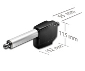 Linak Actuator LA25-1,5kN-250mm-12VDC-IC Parallel