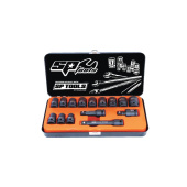 SP Tools Socket Set Impact 1/2DR 6PT Metric (15 pcs)