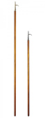 ARC Marine Teak Boathook 2 m Brass Hook