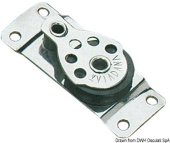 Viadana Mini Single Footblock for Rope up to 6-8 mm, 25 mm Sheave