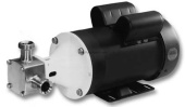 Jabsco 30550-5005 - Sanitary Stainless Steel Motor Pump 3/4 HP w/ Std. Pressure, Neoprene Impeller,Carbon Seal, Tri Clamp Ports