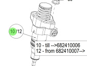 Steyr Z002030-E - Unit Injector With Seals