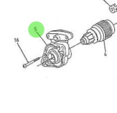 Nanni Diesel 970517307 - Starter Motor Drive End Frame for HE Series Engines