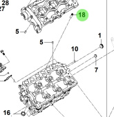 Bukh 22114-27000 - Valve Guide for S270J Cylinder Heads