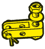 SeaStar A375 Clevis For Cables With Bolt