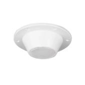 Nuova Rade 196163 - Table Bottom Plate, Deck-Mount, Ø190mm-H.55mm, White