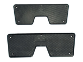 Nuova Rade 45343 - Transom Protection Plate 23x8.6 cm Black