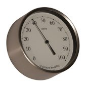 Delite 607700 - Hygrometer Clausen Stainless Steel 100 mm