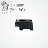 Clamcleat CL243L Nylon Cleat Insert with Fairlead for 3–6 mm Rope