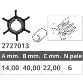 Finnord Yamaha-Mariner 2T 6-15 HP Impeller