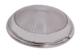 Allpa Stainless Steel LED Dome Light, Built-On, 12v/1,7w, LED 1x3w, H34mm, Warm White