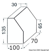 Osculati 46.896.02 - Tessilmare Control Panel Cover Medium