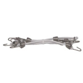 Euromarine Mini Sandow Océan Bungee Cords with Stainless Steel Hooks Ø 4 mm