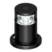 Lopolight 300-138-B-RPM - Navigation Light 6NM 225° White Masthead Double Black Anodized