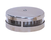 Allpa LED Navigation Light, Polished Stainless Steel 304 Housing; 10-30v; Red/Green, 2x112.5°