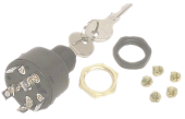 Sierra MP41000 - Ignition Switch, 3 Magneto, Off-Run-Start, Max Wall Thickness 16mm, 6-Terminals