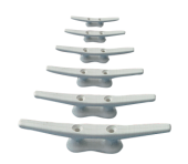 Allpa Nylon Cleat, White, L=180mm (Hole Spacing: 45mm)