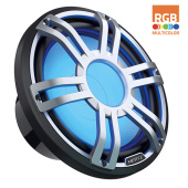 Hertz HMS 12 S4-LD-G - 12" Marine Sport Subwoofer 4 Ohm Gray RGB LED