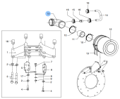 Vetus VD21022 - Air Intake Bend