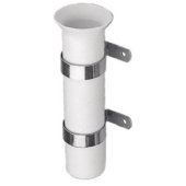 Plastimo 62256 - Rod Holder Side Mount, D 40 - L 225mm White