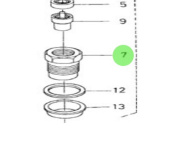 Nanni Diesel 970310386 - Injection Nozzle Nut for 3.100HE and N4.38 Engines
